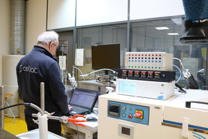 Travaux pratiques au laboratoire de thermométrie au CETIAT
